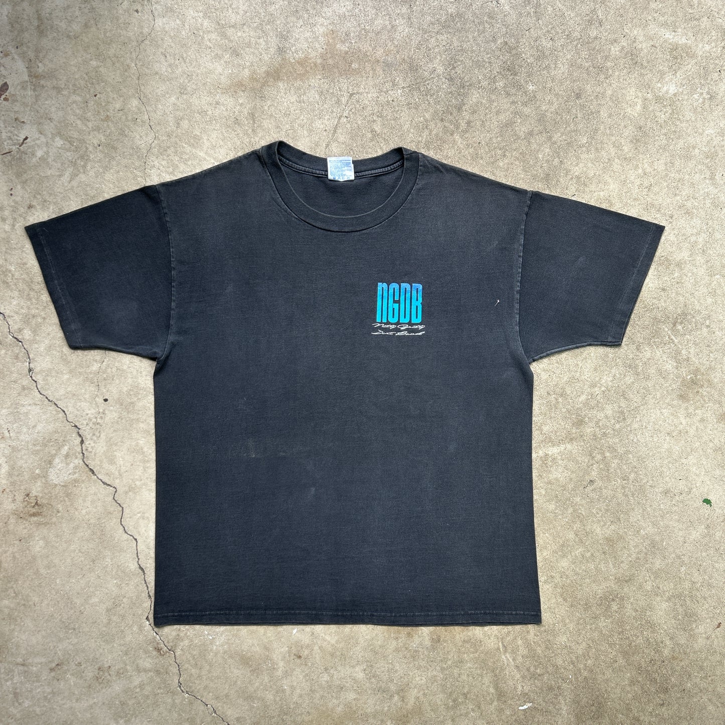 Vintage 90s Nitty Gritty Dirt Band Jimmy Ibbotson "fishin in the dark" T-Shirt