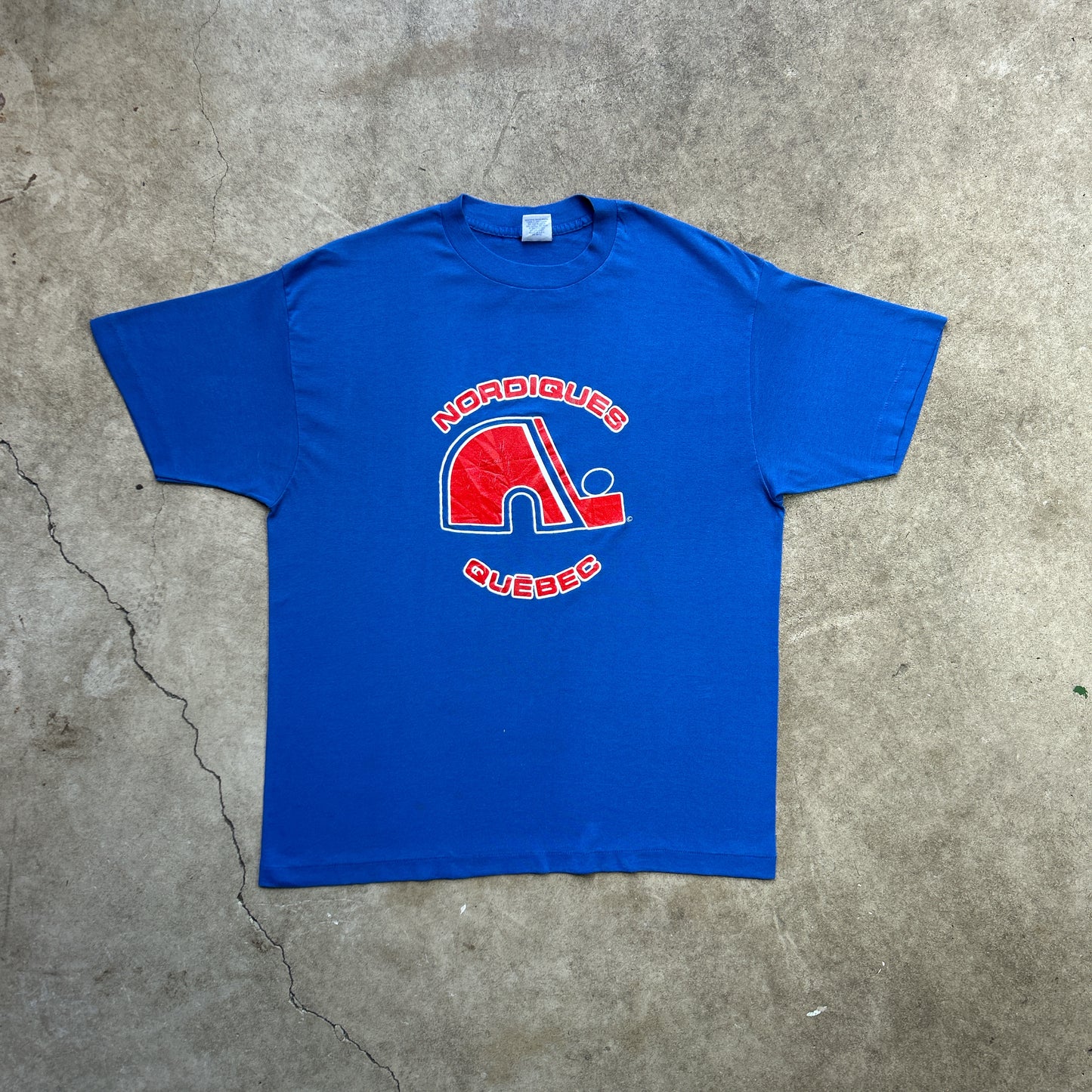Vintage 80s Canadian NHL, Nordiques Quebec T-shirt