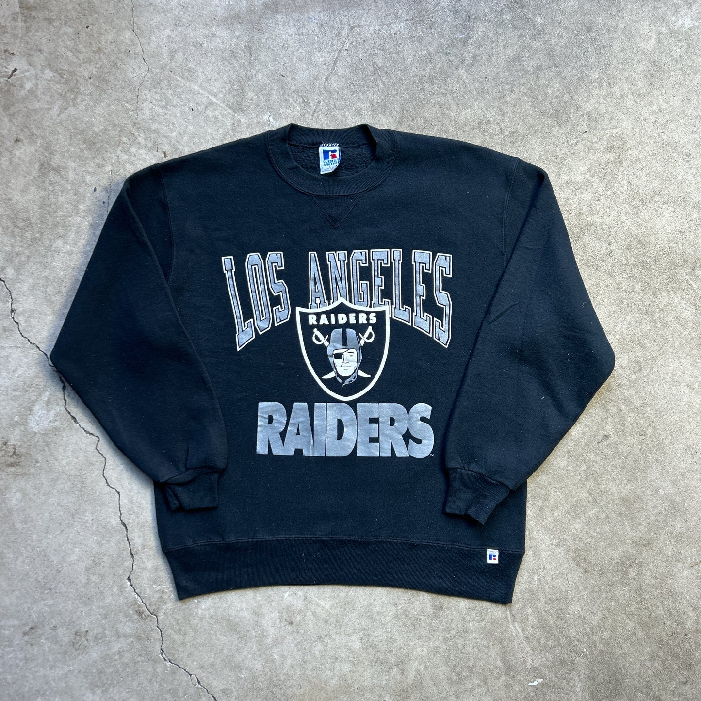 Vintage 90s NFL Los Angeles Raiders Crewneck Sweatshirt