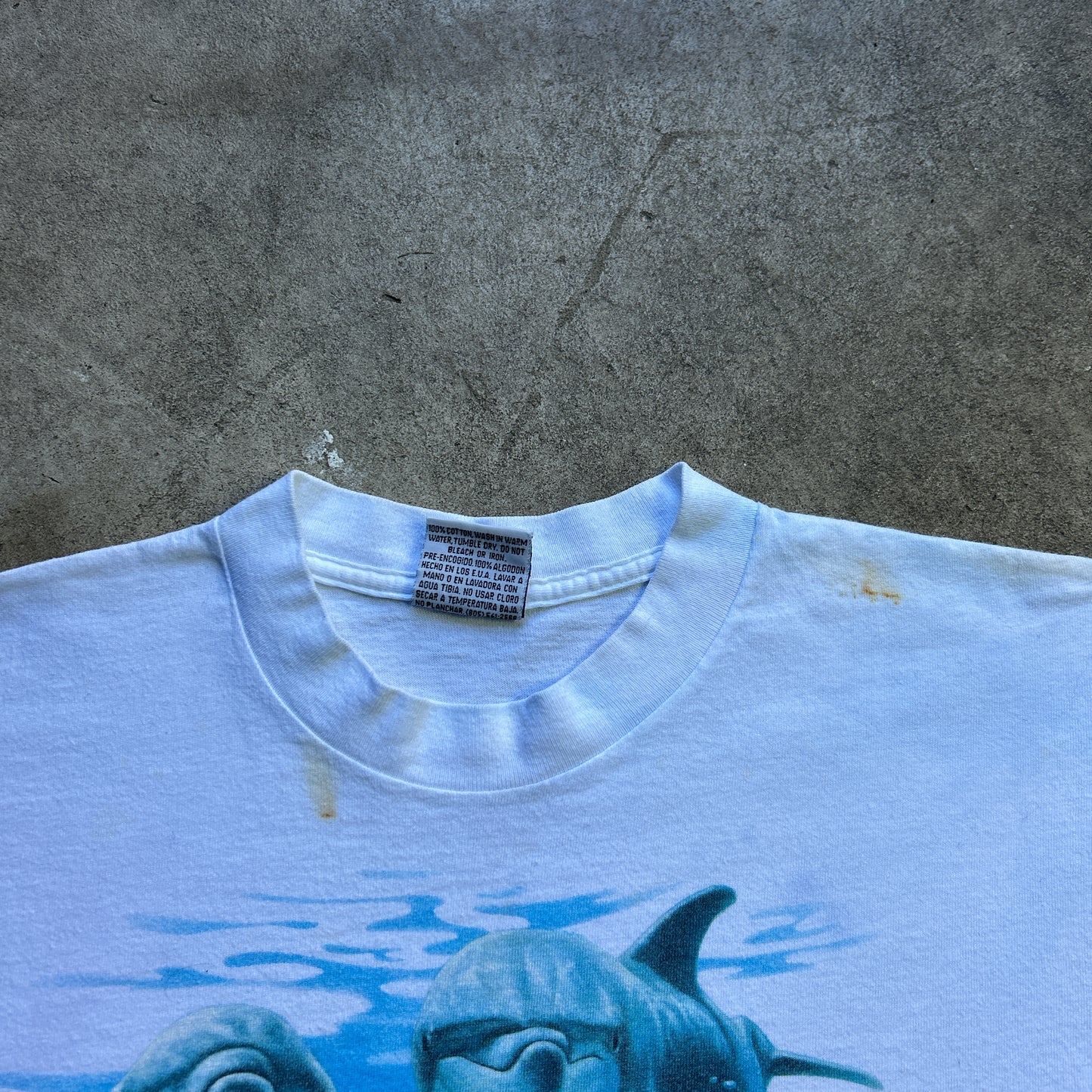 Vintage 90s North Carolina Aquarium Dolphin T-shirt