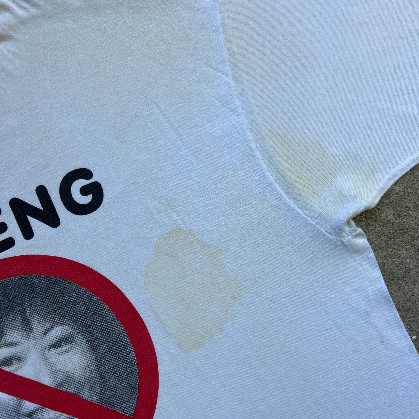 Vintage 90s No-Eng Is What To Do, Protest T-shirt