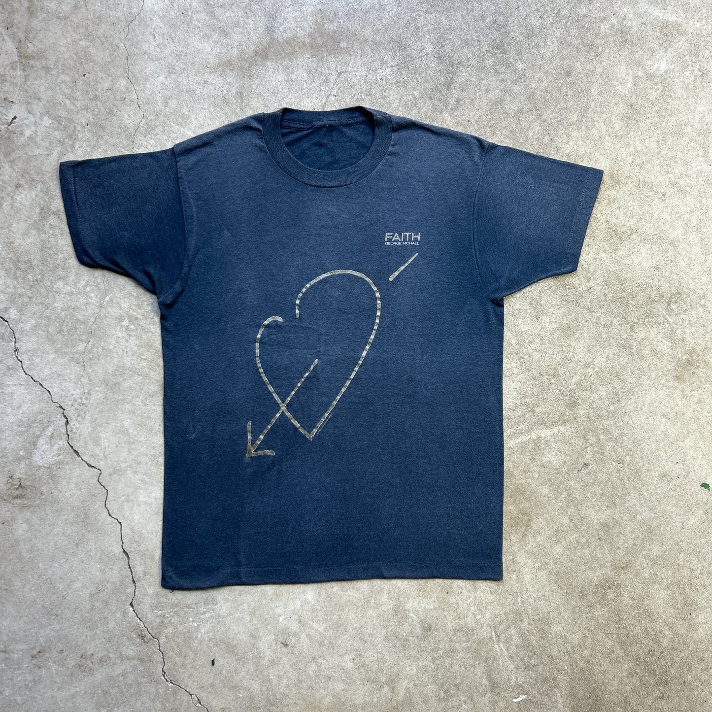Vintage Rare 80s George Michael, Faith 1987-88 Album Tour T-shirt