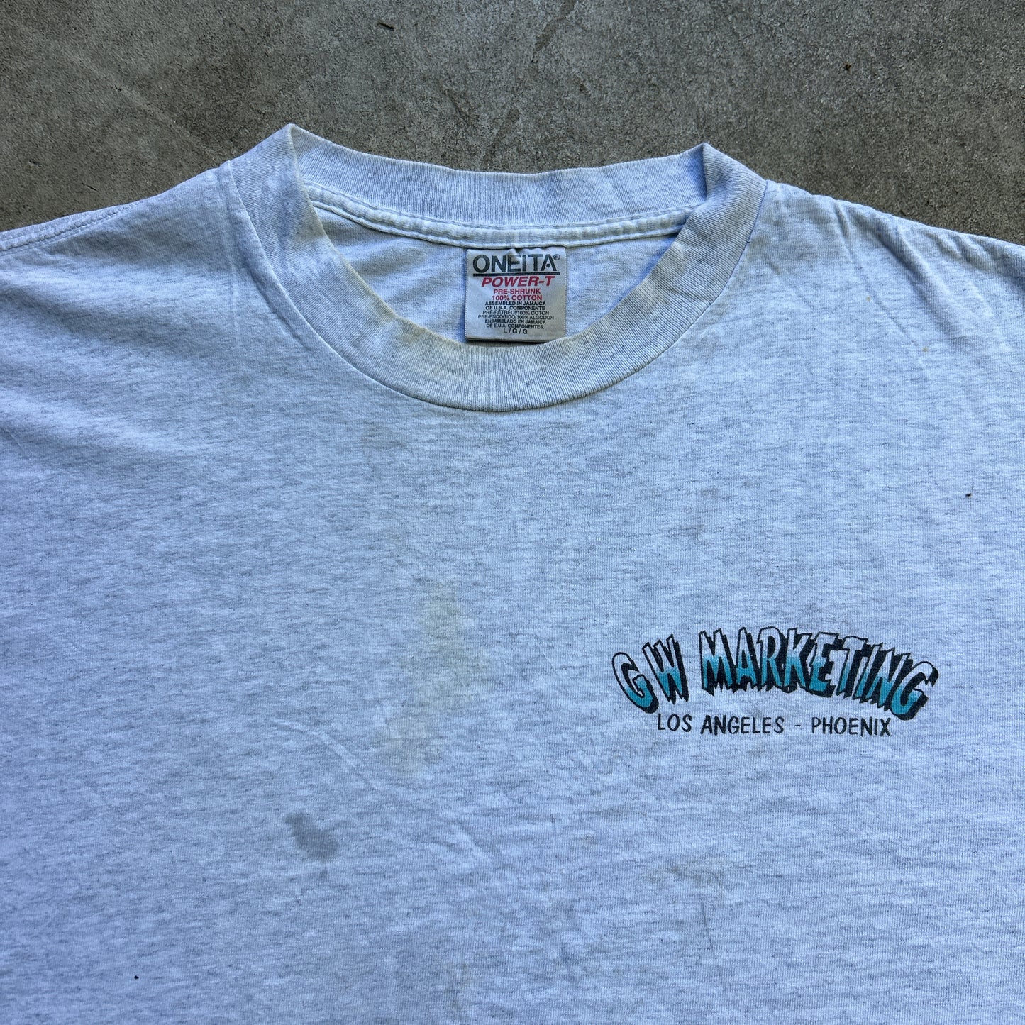 Vintage 90s GW Marketing, The Cool Stuff, Los Angeles, Phoenix T-shirt