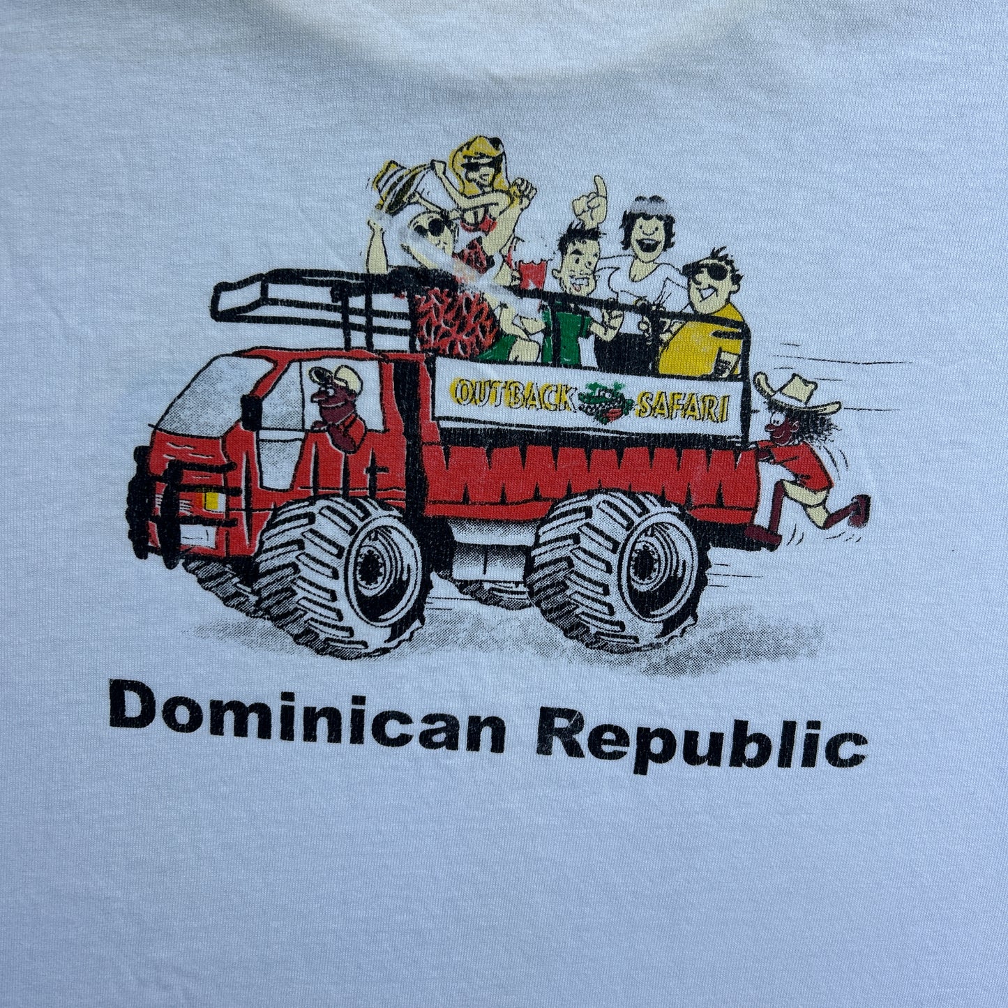 Vintage 90s Dominican Republic Outback Jungle Safari T-shirt