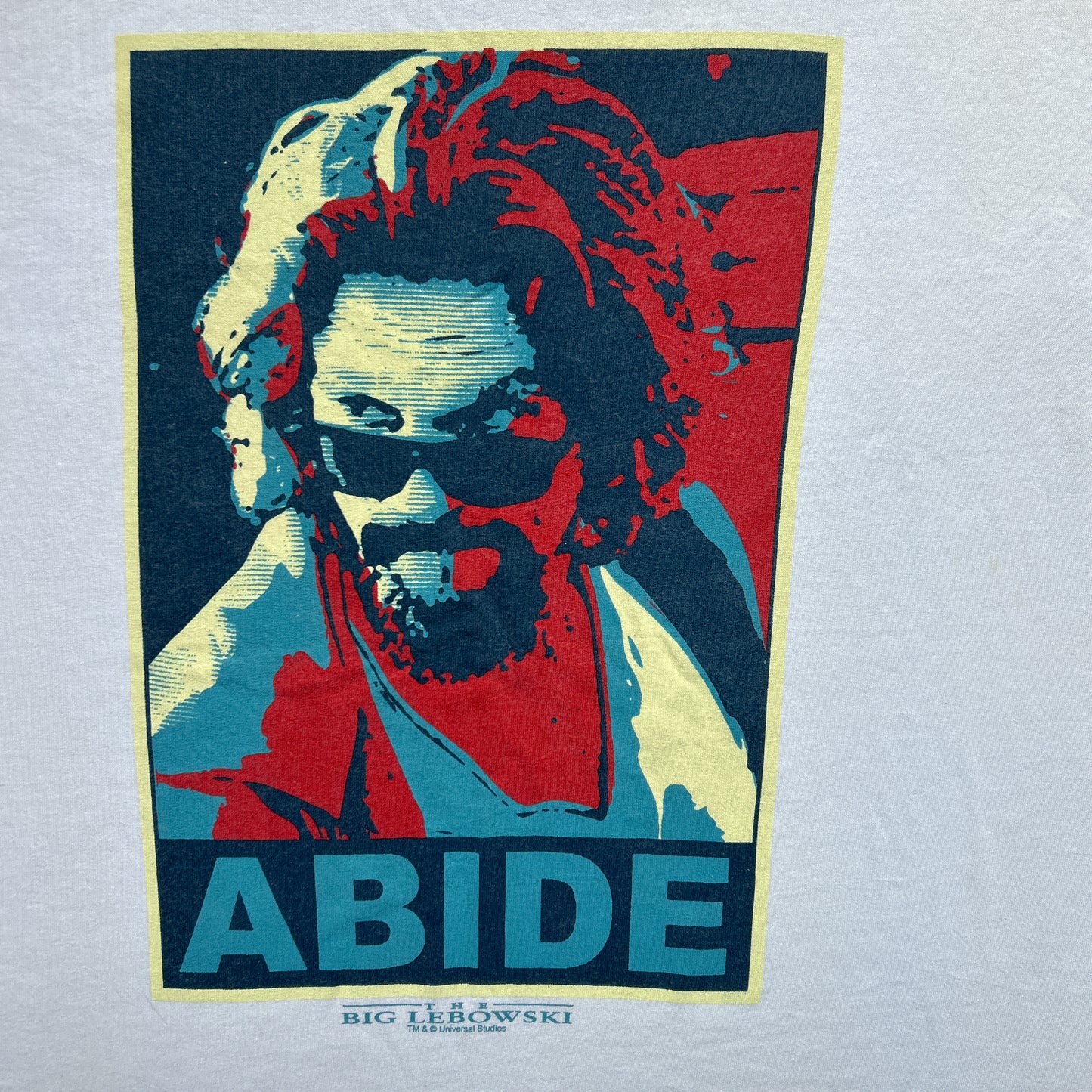 Vintage 2000s The Big Lebowski "abide" T-shirt