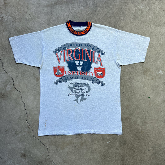 Vintage 90s  Virginia University, Tradition Excellence 1993 T-shirt