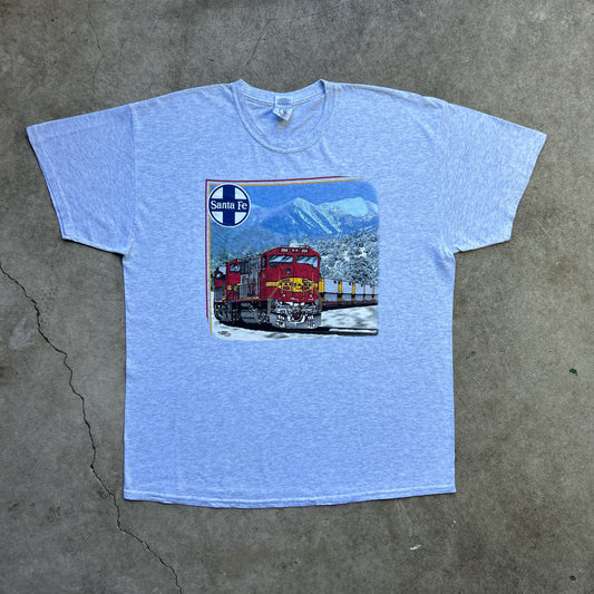 Vintage 90s USA Santa Fe Train T-shirt