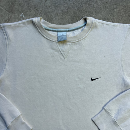 Vintage 2000s Nike Cream Sweatshirt