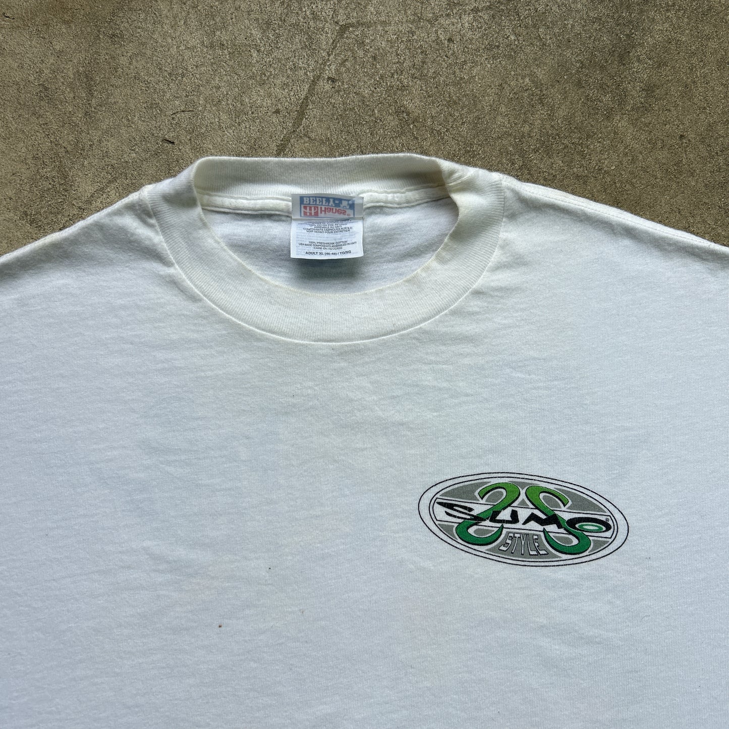 Vintage 90s "Hey I'll Have One With Everything", Sumo Style Football T-shirt