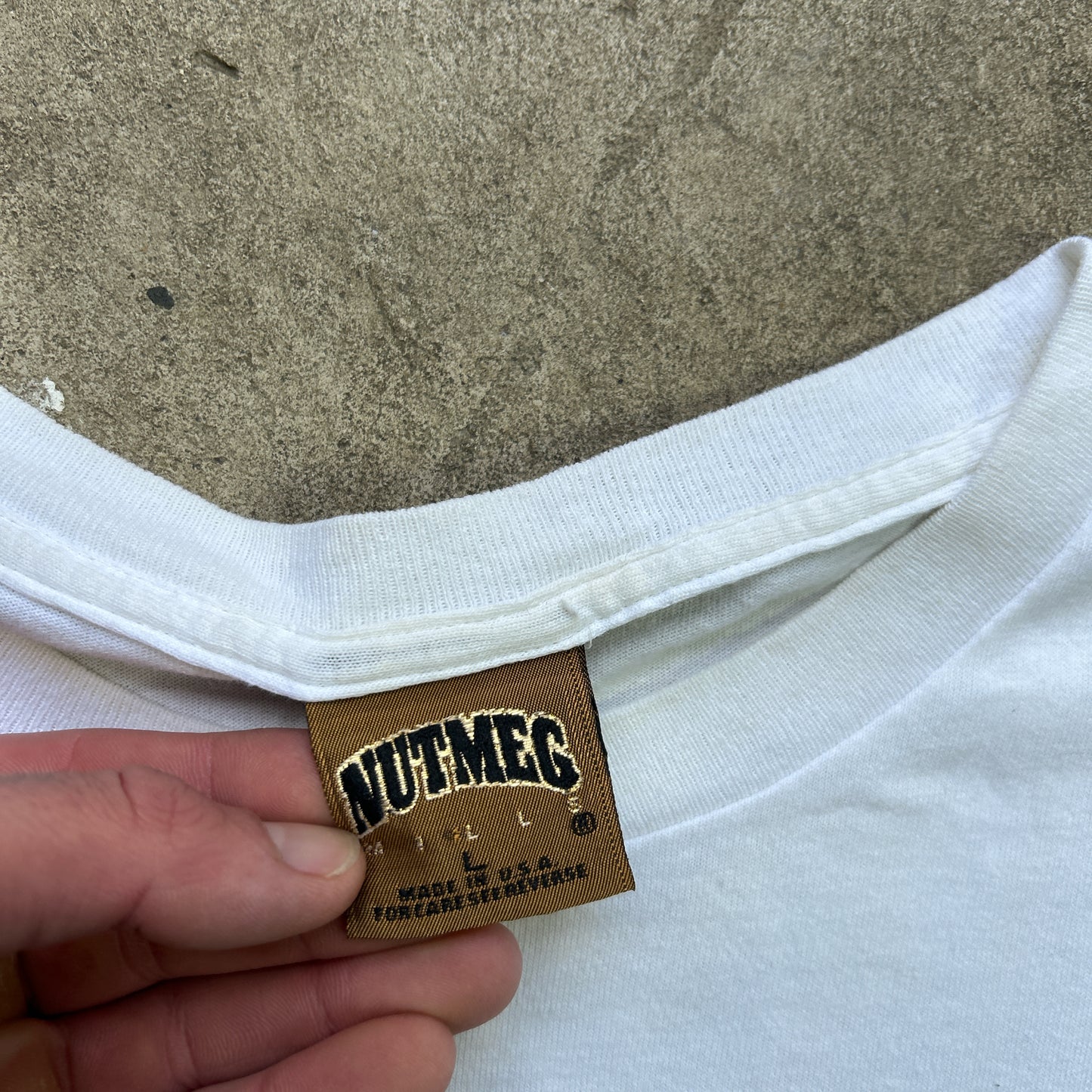 Vintage 90s Mighty Ducks Promotional Movie Merchandise NHL X Nutmeg T-shirt