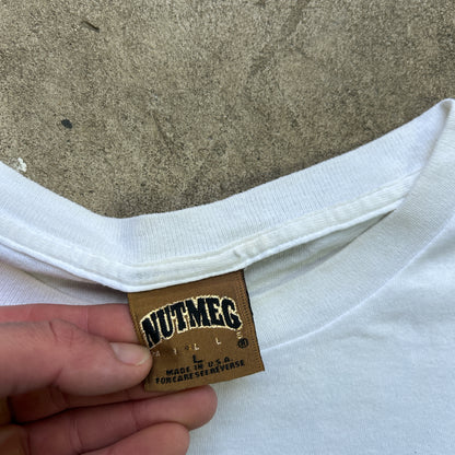 Vintage 90s Mighty Ducks Promotional Movie Merchandise NHL X Nutmeg T-shirt