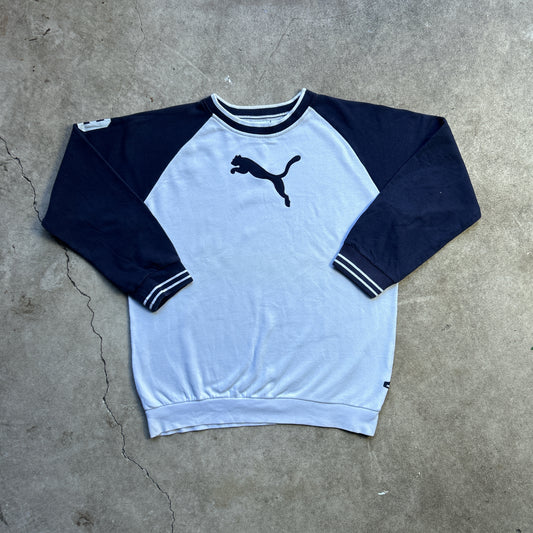 Vintage 2000s Puma Two Tone Crewneck Sweatshirt