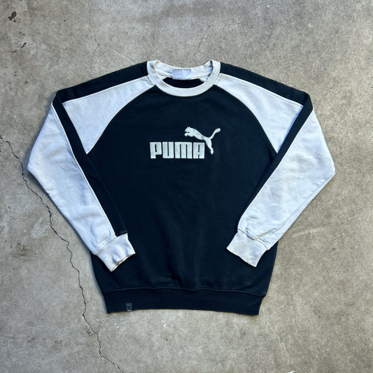 Vintage 2000s Puma Two Tone Crewneck Sweatshirt
