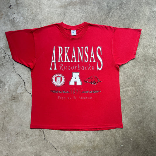 Vintage 90s University of Arkansas, Razorbacks, Fayetteville T-shirt
