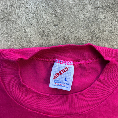 Vintage 90s Aesthetics, Two Tone Ballet Shoes Logo Graphic Print T-shirt