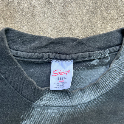 Vintage 90s AOP Cayman Islands Pirate T-shirt