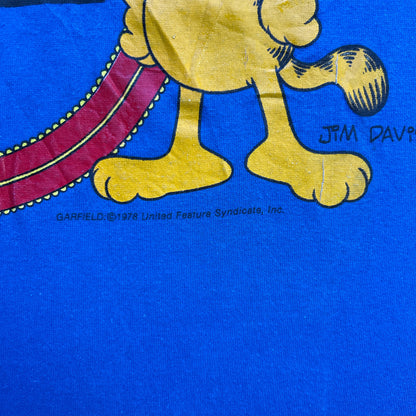 Rare 1978 Garfield X Libra Zodiac Star Sign T-shirt