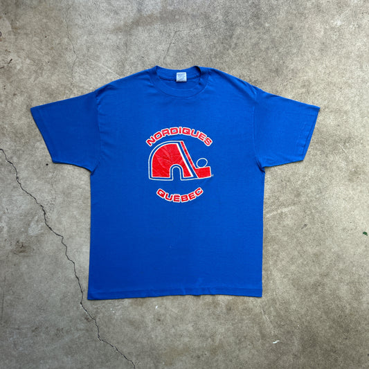 Vintage 80s Canadian NHL, Nordiques Quebec T-shirt