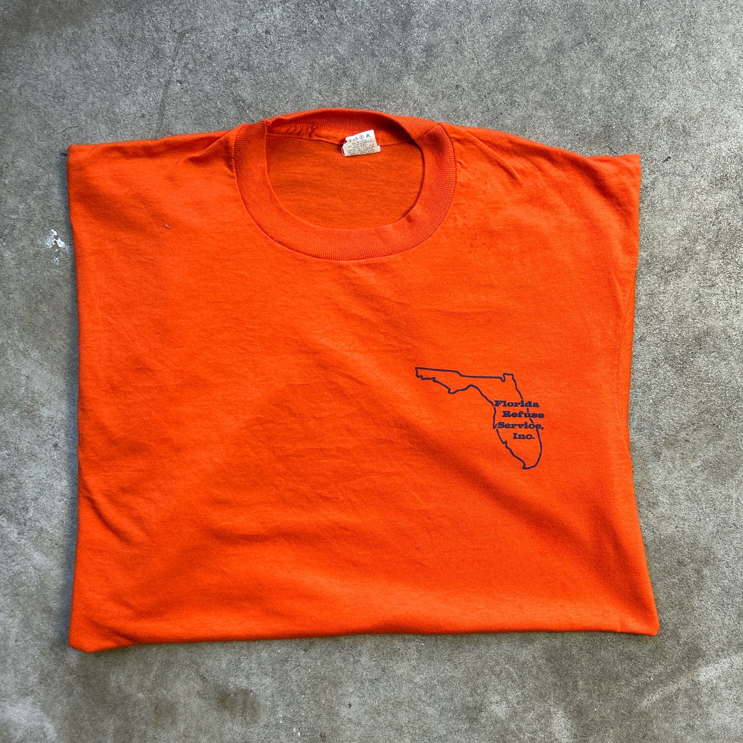 Vintage 90s Florida Refuse Service Inc. T-shirt