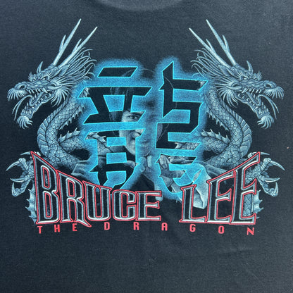 Vintage 90s Rare Bruce Lee Nunchaku, Movie T-shirt
