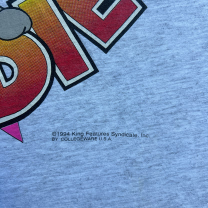 Vintage 90s Blondie Comic Strip x TV Show 1994 Graphic Print Promotional Merchandise T-shirt