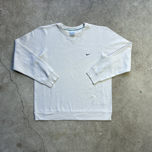 Vintage 2000s Nike Cream Sweatshirt