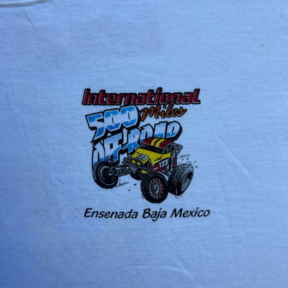 Vintage 2000s International 500 Miles OFF-ROAD, Ensenada Baja Mexico T-shirt