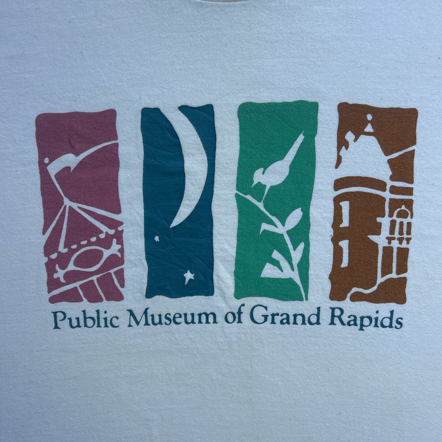Vintage 90s USA, Public Museum Of Grand Rapids T-shirt