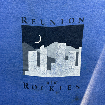 Vintage 80s Reunion In the Rockies, Crater Family Reunion, Denver T-shirt
