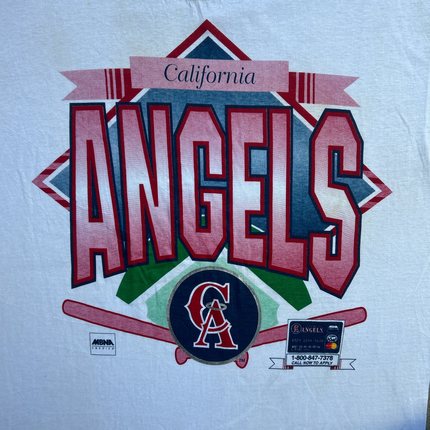 Vintage 80s California Angles MLB T-shirt