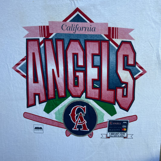 Vintage 80s California Angles MLB T-shirt