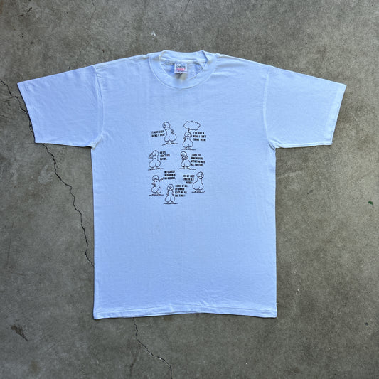 Vintage 90s Dick Joke Comic Strip T-shirt