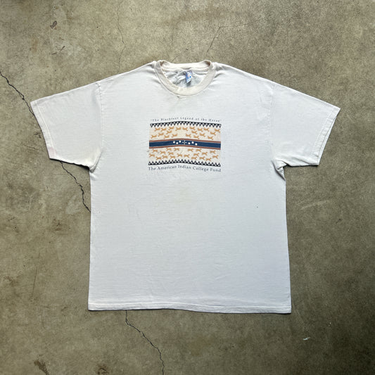 Vintage 90s The American Indian College Fund "The Blackfeet Legend Of The Horse" T-shirt