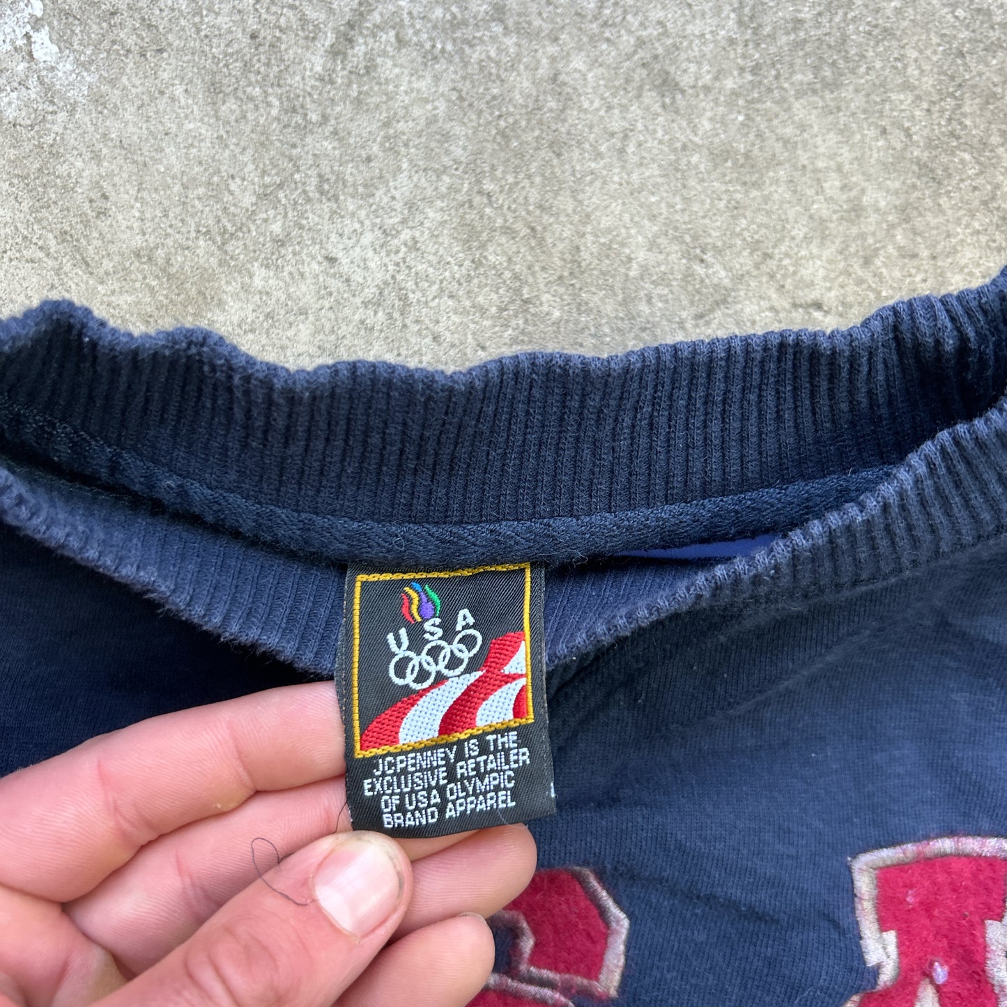 Vintage 90s Authentic USA America Olympic Games Sweatshirt