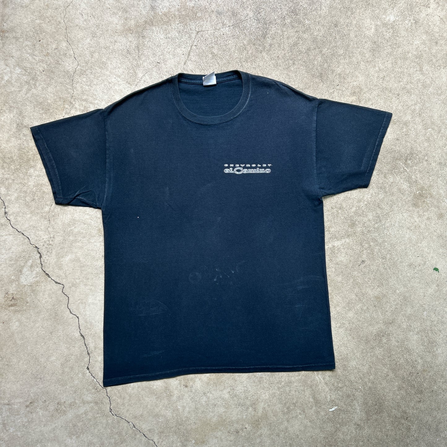 Vintage 2000s Chevrolet El Camino on Fire T-shirt