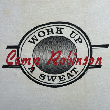 Vintage 80s USA America, Work Up A Sweat, Camp Robinson 1988 T-shirt