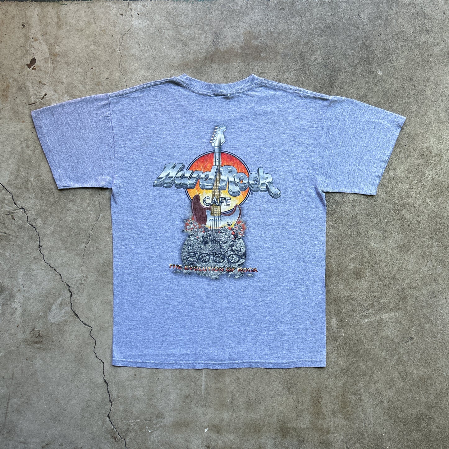 Vintage 2000s Hard Rock Cafe, The Evolution of Rock, New Orleans T-shirt