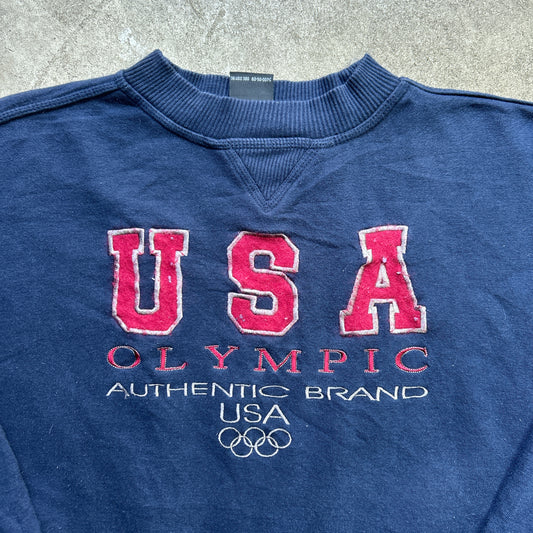 Vintage 90s Authentic USA America Olympic Games Sweatshirt