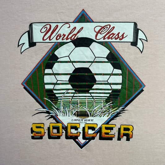 Vintage 90s World Class Soccer 1991 Ohio T-shirt