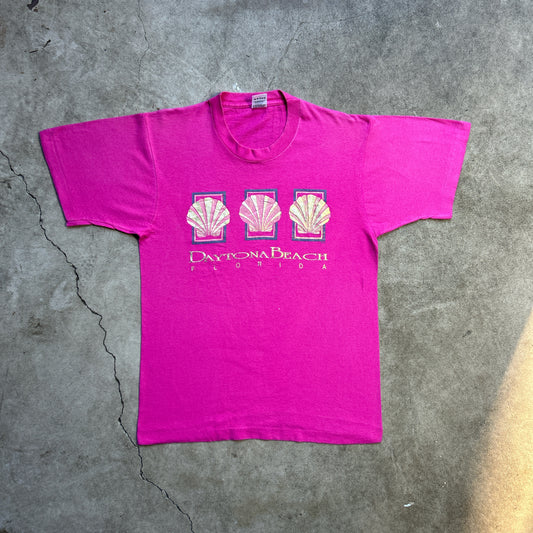 Vintage 90s Daytona Beach, Florida, USA, Shell T-shirt