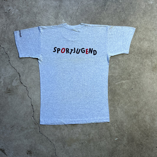 Vintage 80s German "Sportjugend" Is Cartoon Cow T-shirt