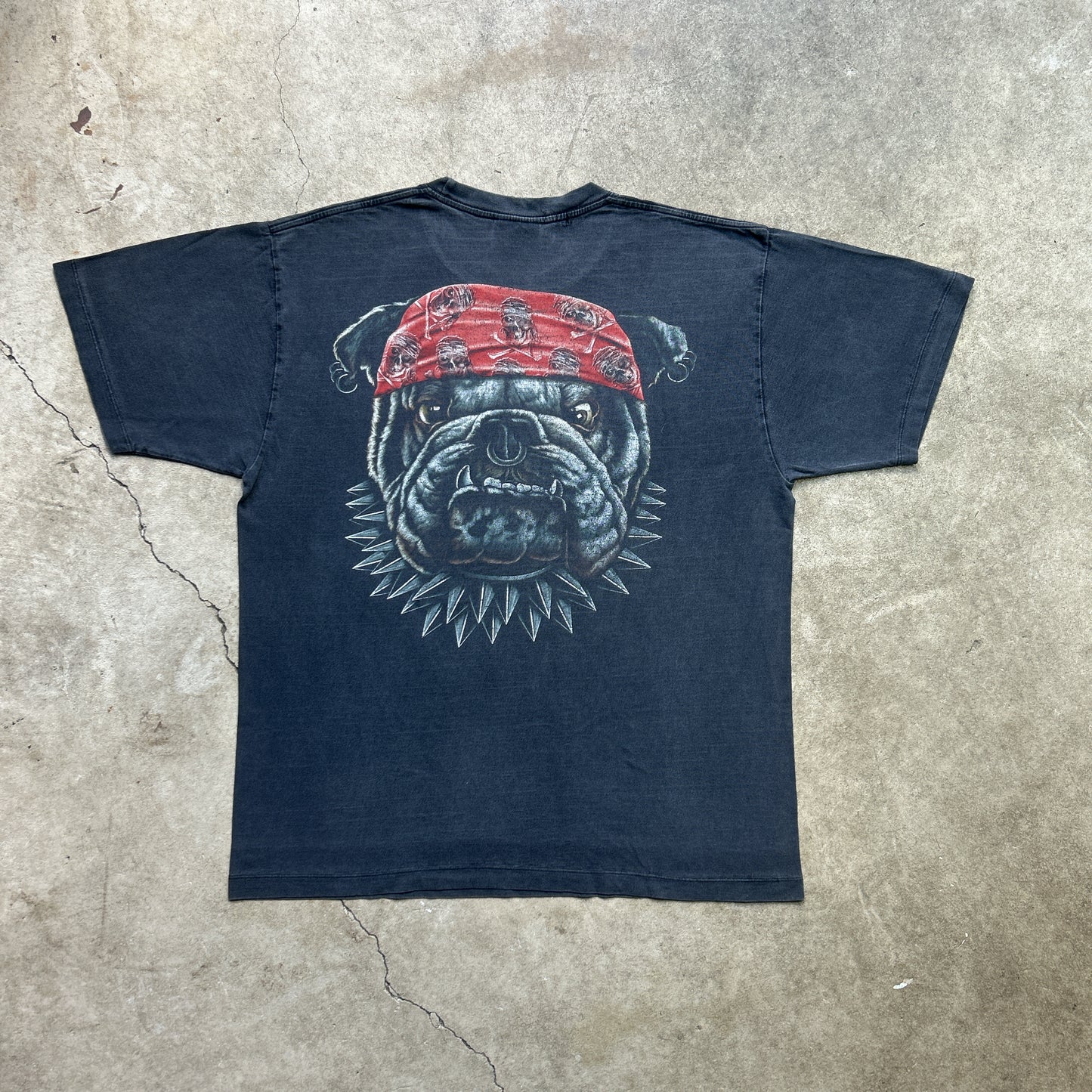 Vintage 90s Gangster British Bulldog T-shirt