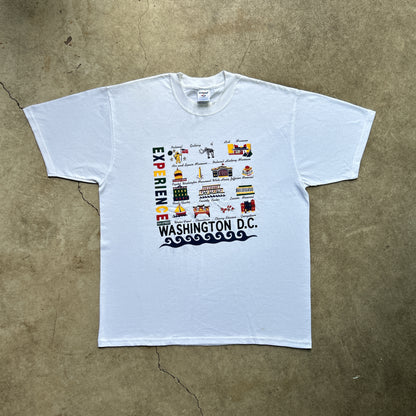 Vintage 90s Washington D.C, America, Experience The State T-shirt
