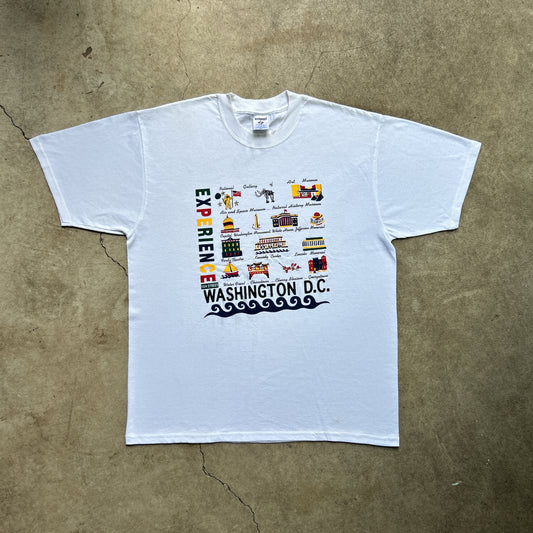 Vintage 90s Washington D.C, America, Experience The State T-shirt