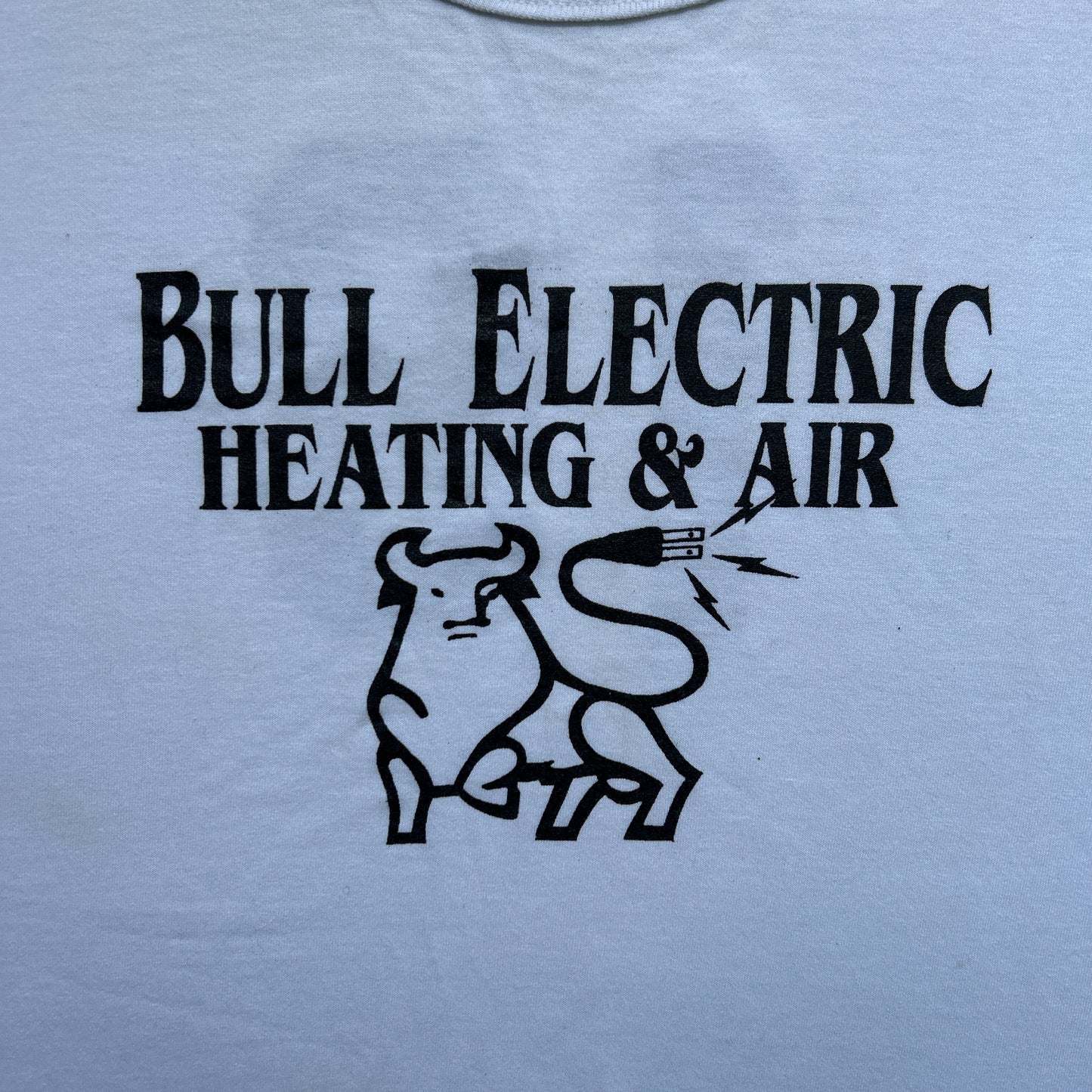 Vintage 90s Bull Electric Heating & Air T-shirt