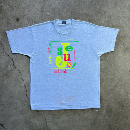 Vintage 90s Jesus is Lord, Christ United T-shirt