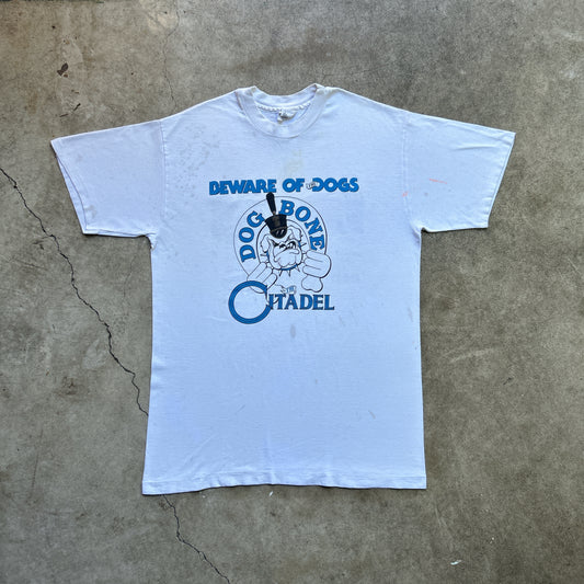 Vintage 90s The Citadel "Beware of the Dogs" American Theater T-shirt