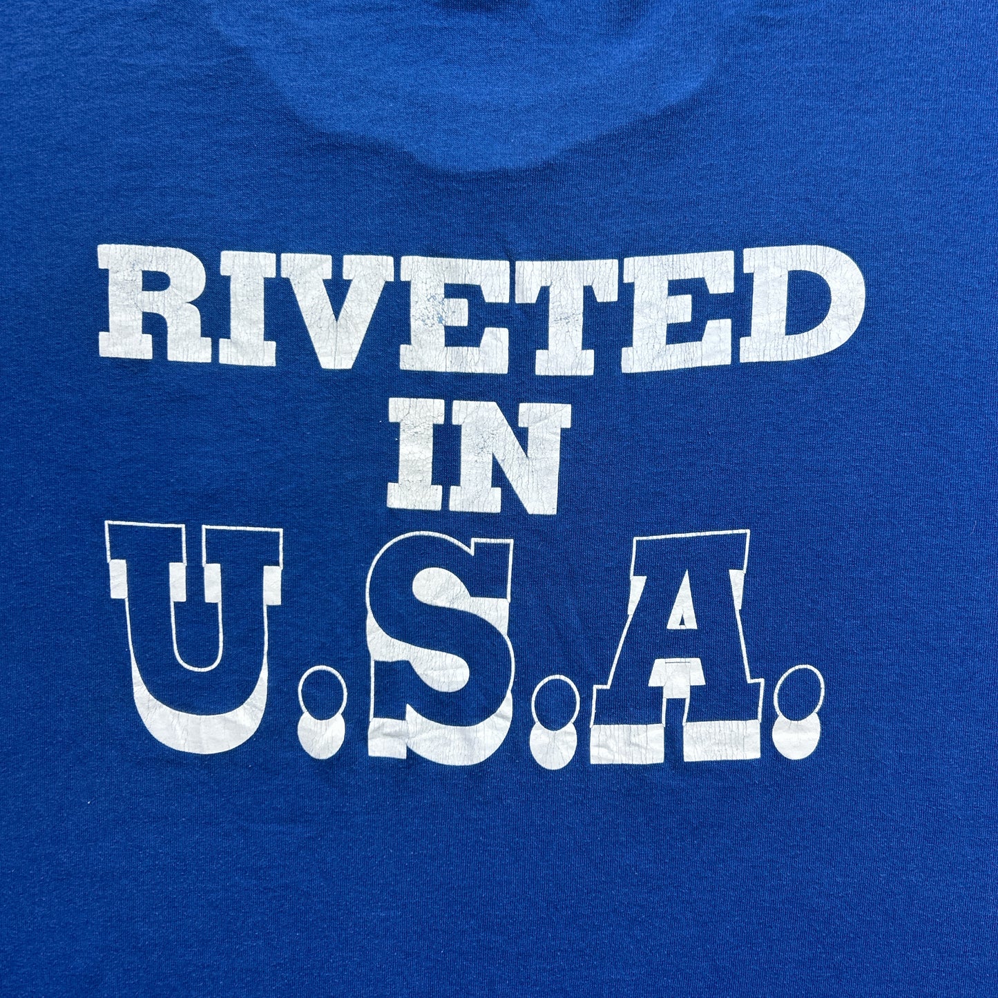 Vintage 80s Riveted in USA, Stabilus T-shirt