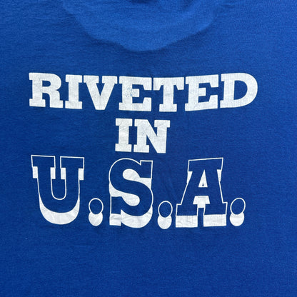 Vintage 80s Riveted in USA, Stabilus T-shirt