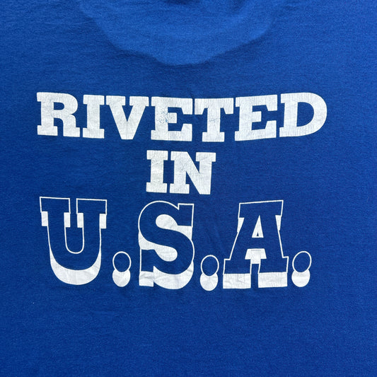 Vintage 80s Riveted in USA, Stabilus T-shirt